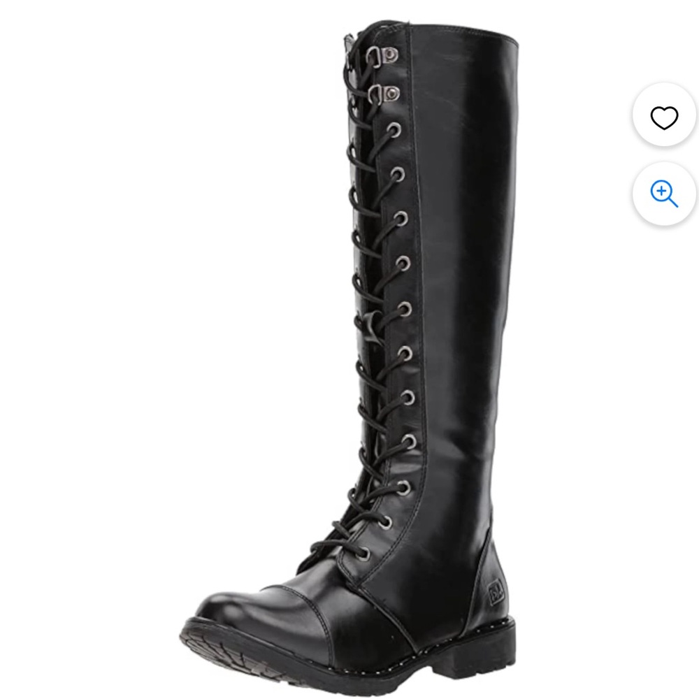 NEW! Dirty Laundry Lace Up Combat/Moto Boots